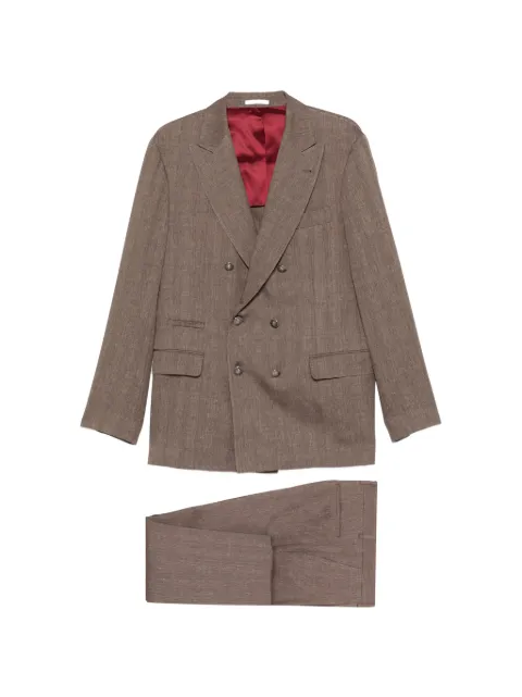 Brunello Cucinelli double-breasted suit