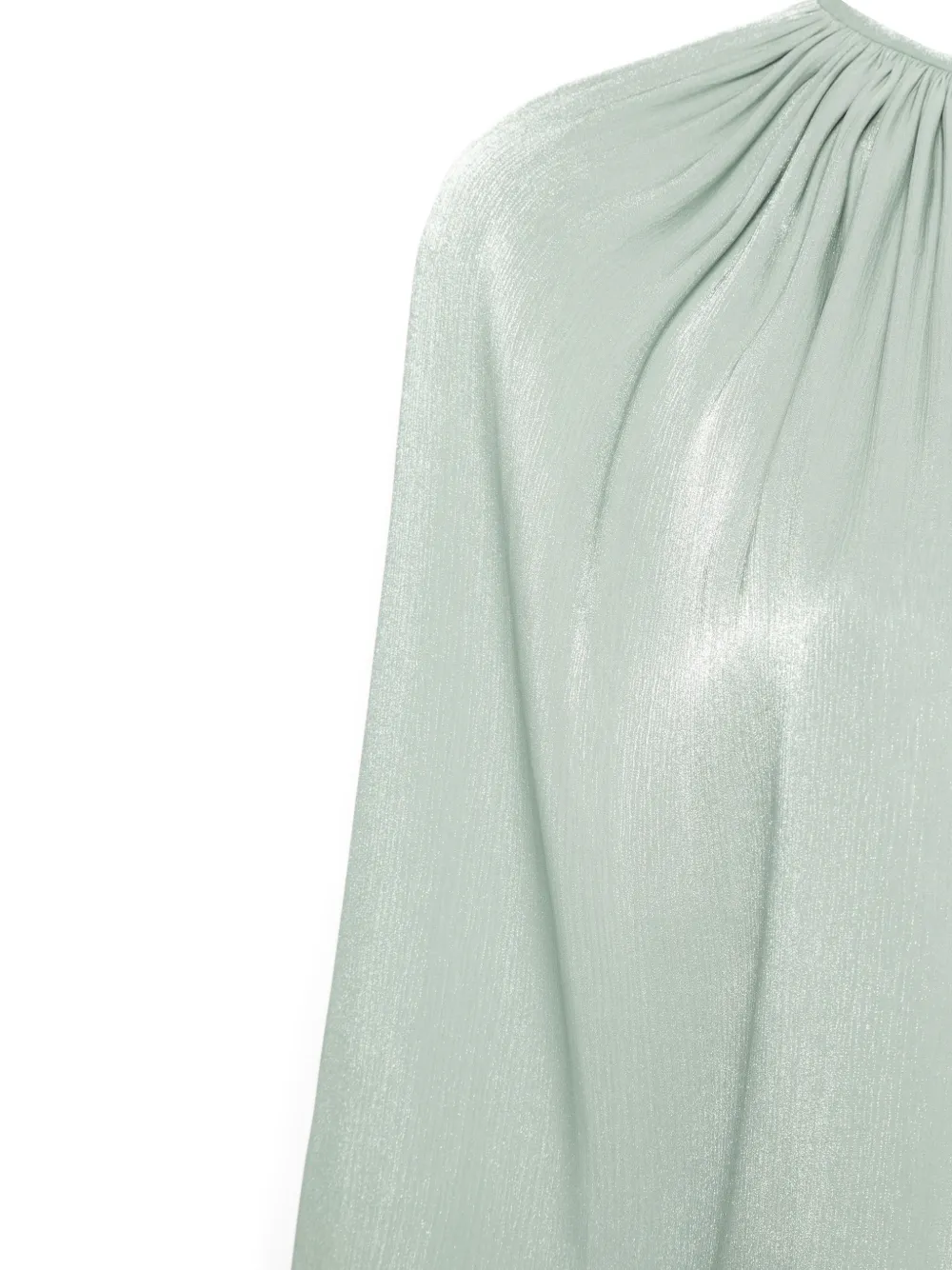  Costarellos Draped Jacket - Green 