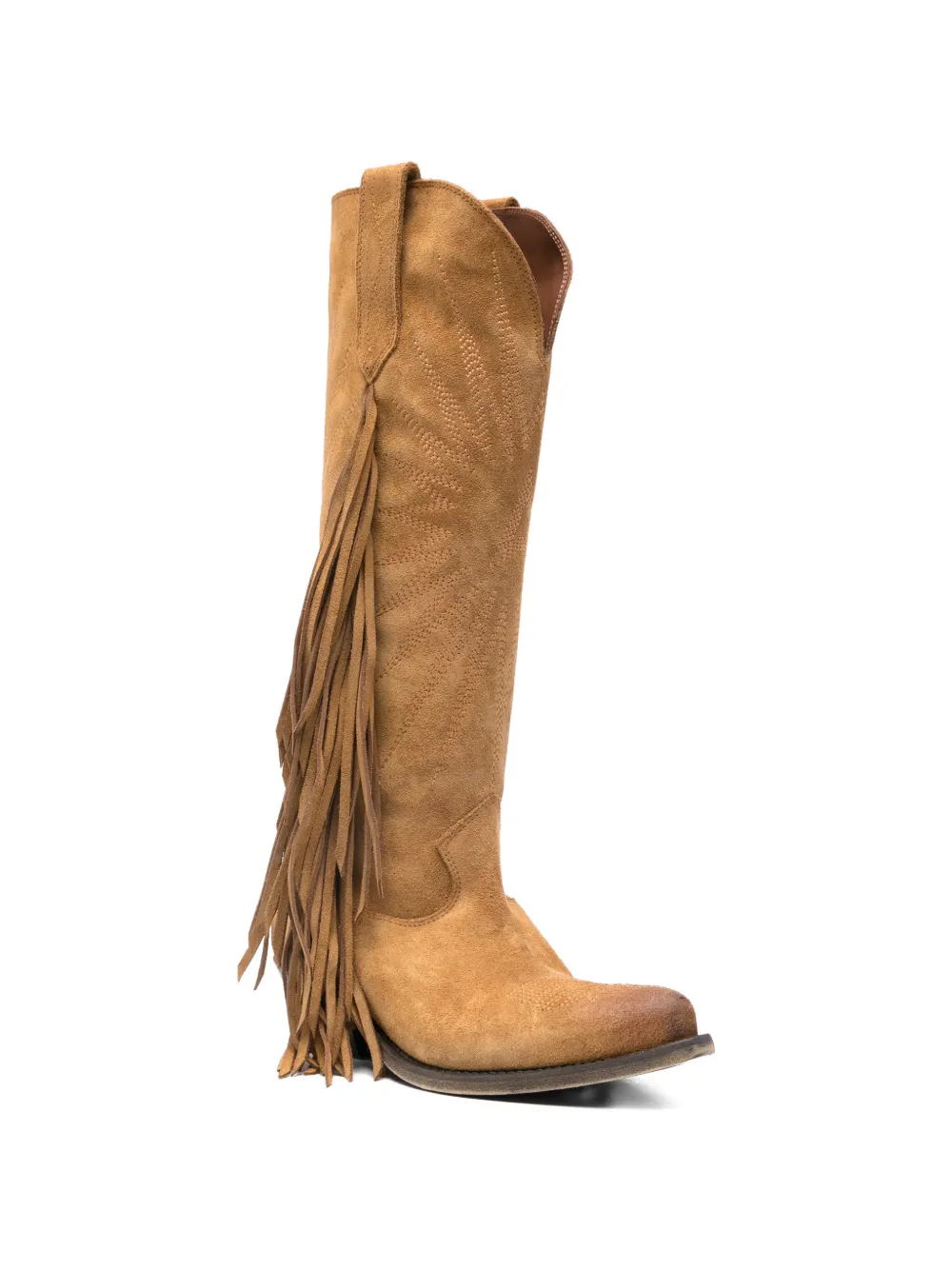 Golden Goose fringed embroidered boots Bruin