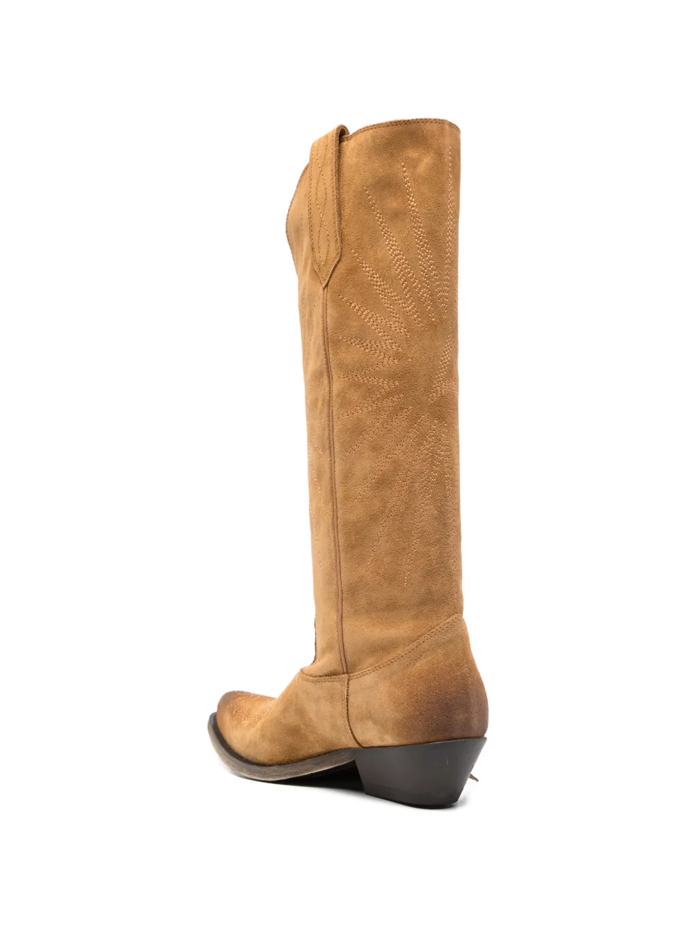 Golden Goose fringed embroidered boots Bruin