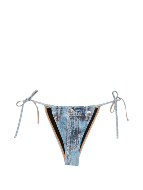Diesel denim tie bikini