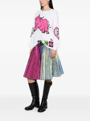 chopova lowena チョポバロウェナ　ロンT tシャツ 総柄 Chopova Lowena（チョポヴァ・ロウェナ）Tシャツ - FARFETCH