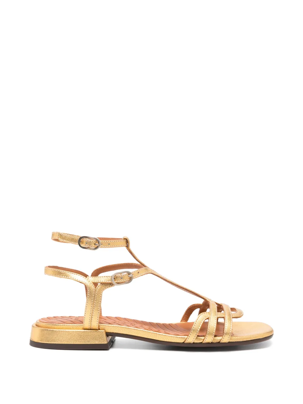 Chie Mihara Tylala sandalen met bandjes Goud