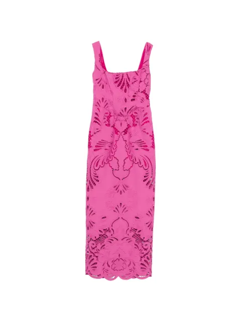 Giuseppe Di Morabito robe longue à bords festonnés