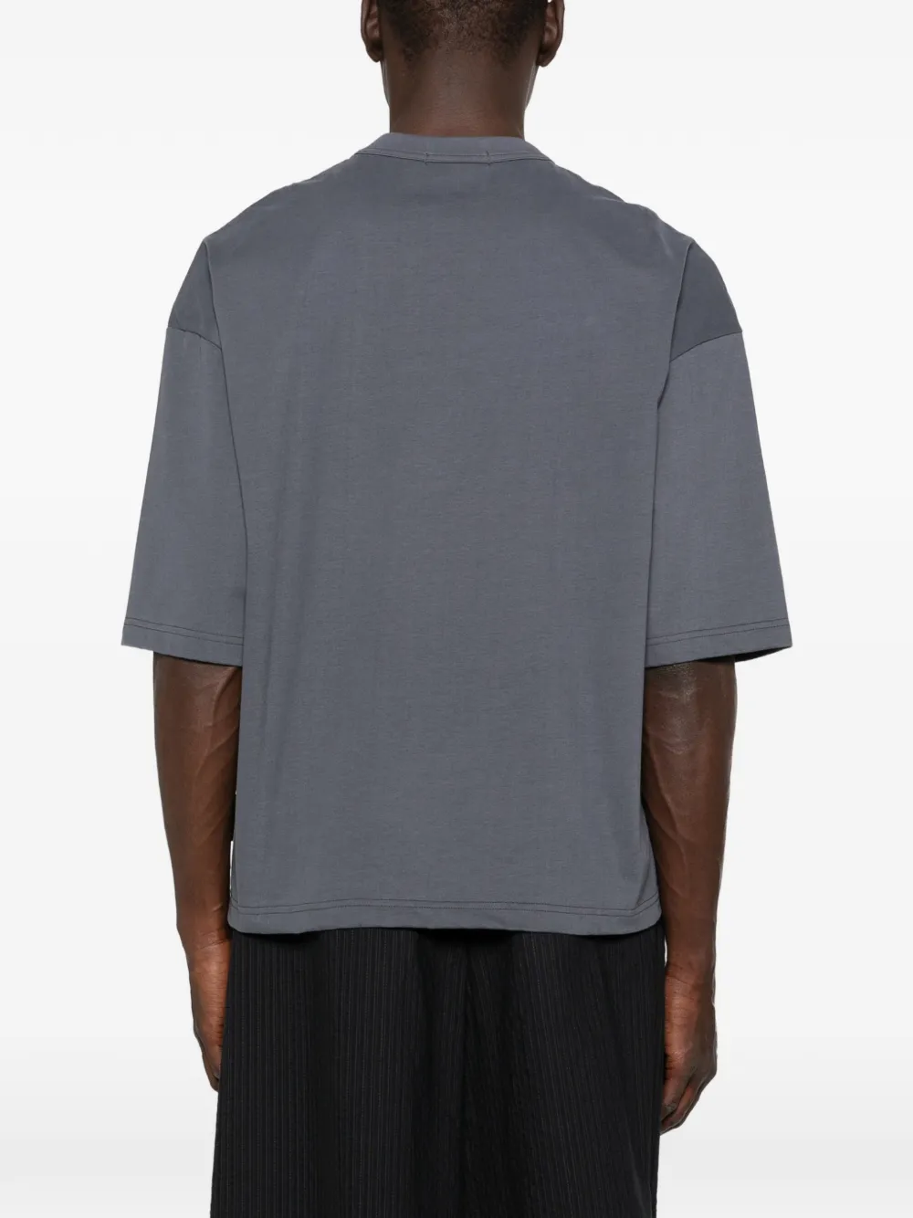 Comme des Garçons Homme T-shirt met ronde hals Grijs