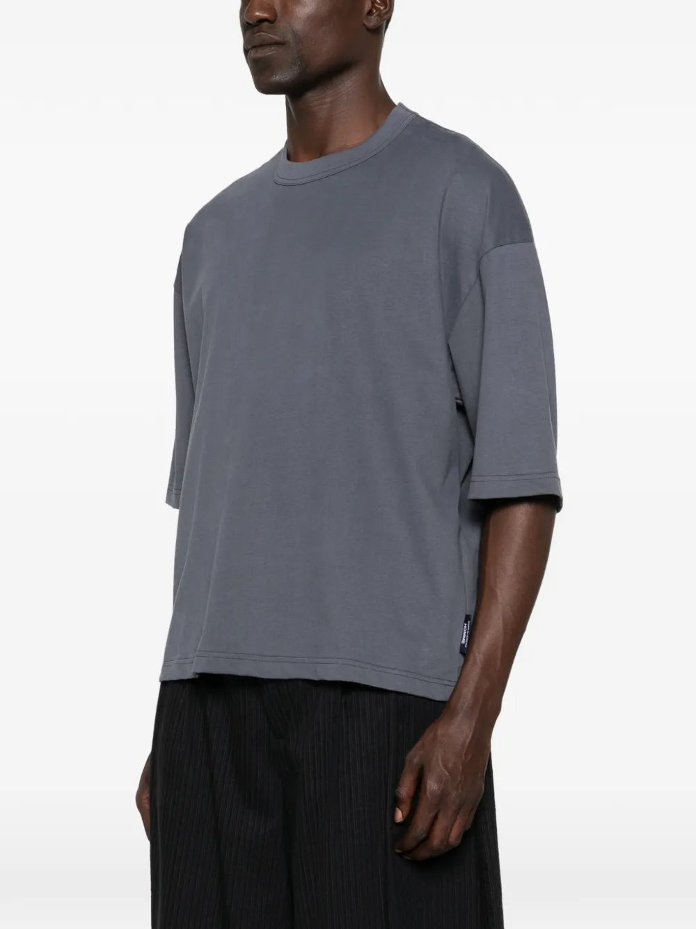 Comme des Garçons Homme T-shirt met ronde hals Grijs