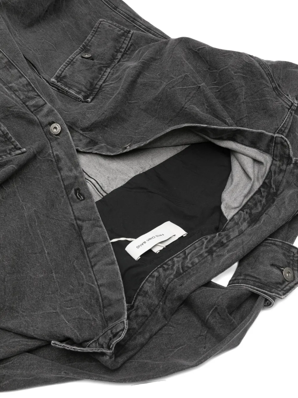 Flap-Pockets Shoulder Bag