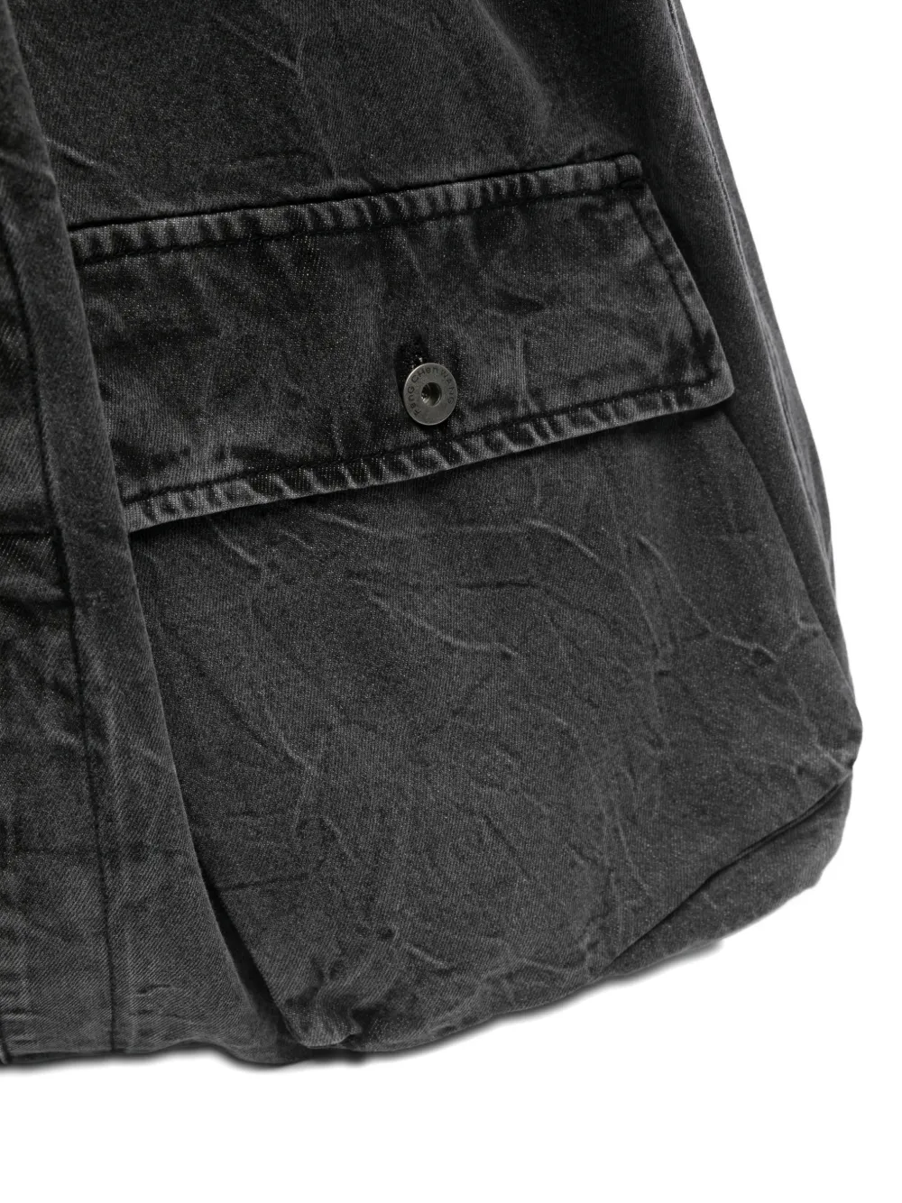 Flap-Pockets Shoulder Bag