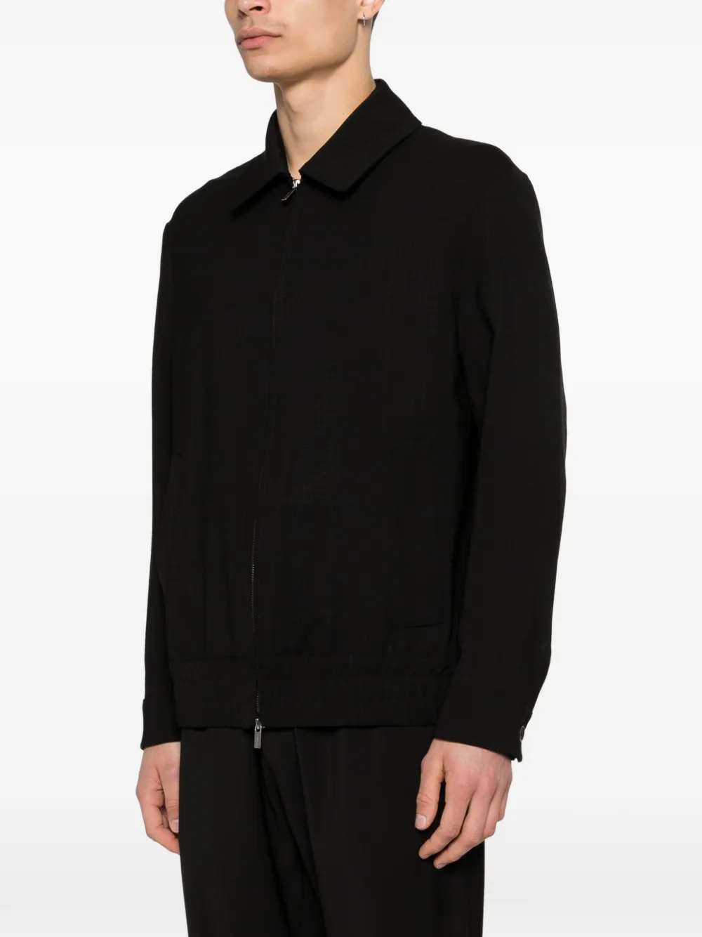  Barena Zip Jacket - Black 
