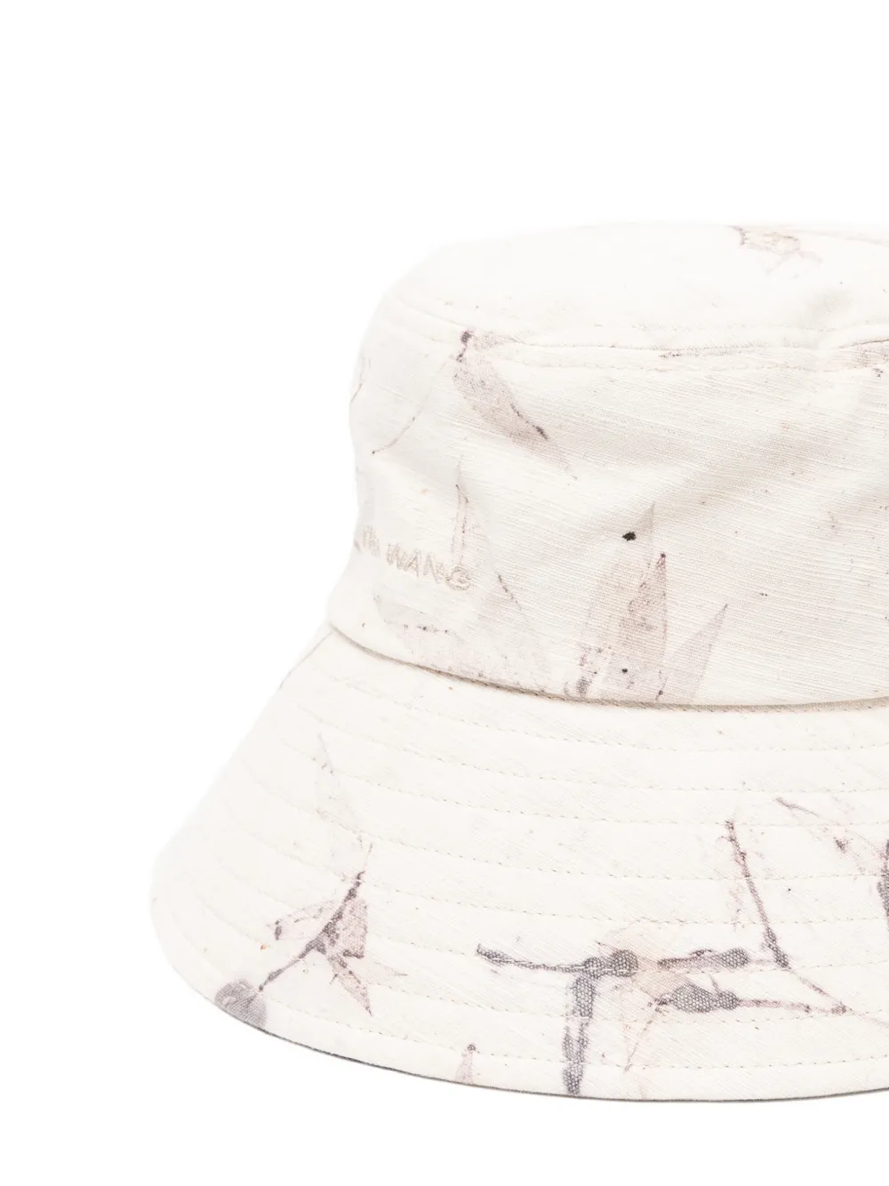  Feng Chen Wang Patterned Bucket Hat - Neutrals 