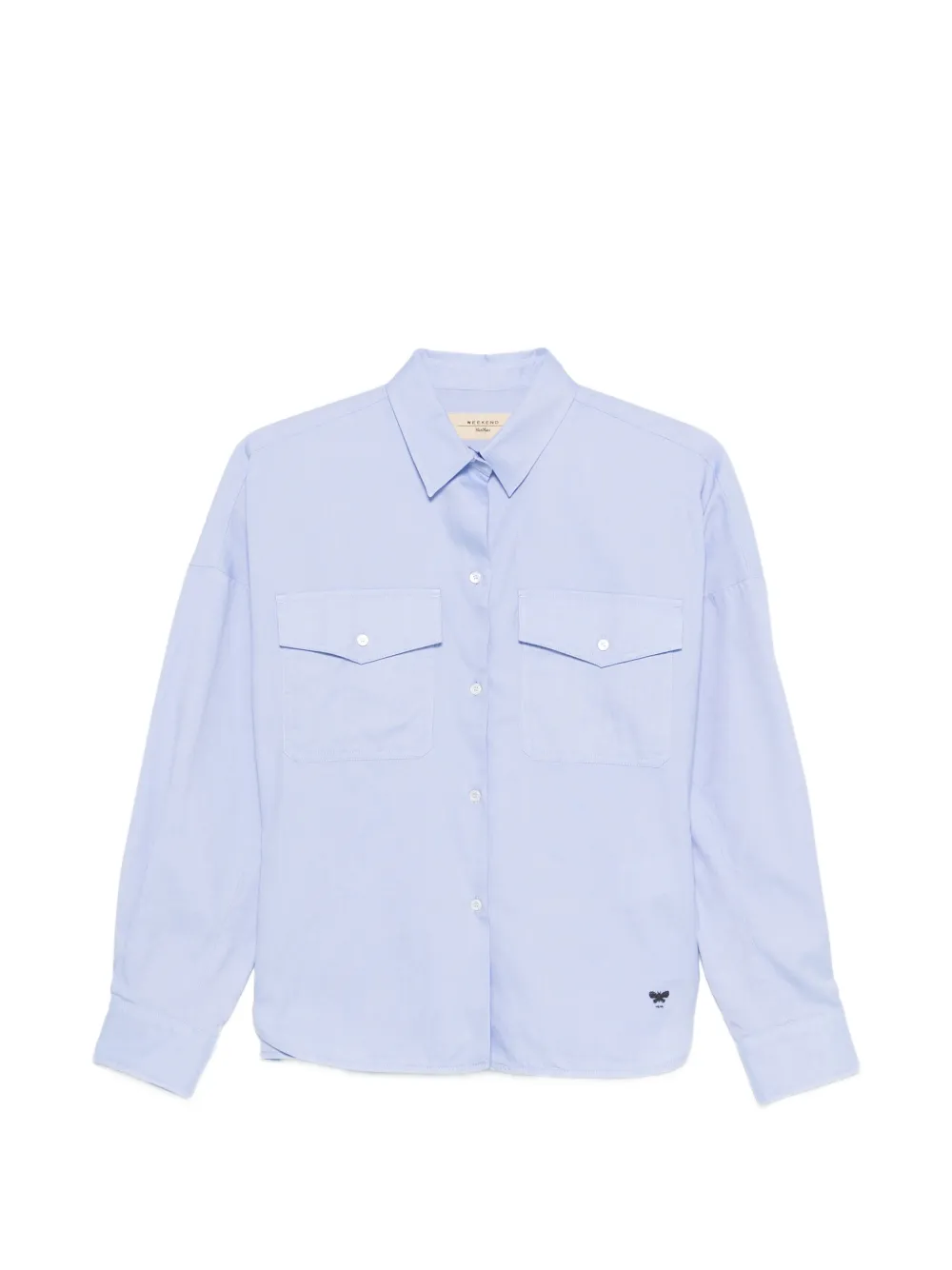 Weekend Max Mara chest-pocket shirt - Blu