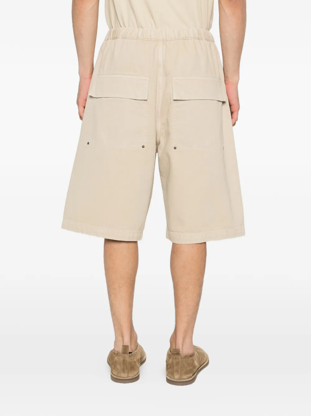 ENTIRE STUDIOS Spar elastische shorts Beige