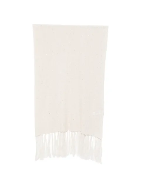 Antonelli fringed scarf