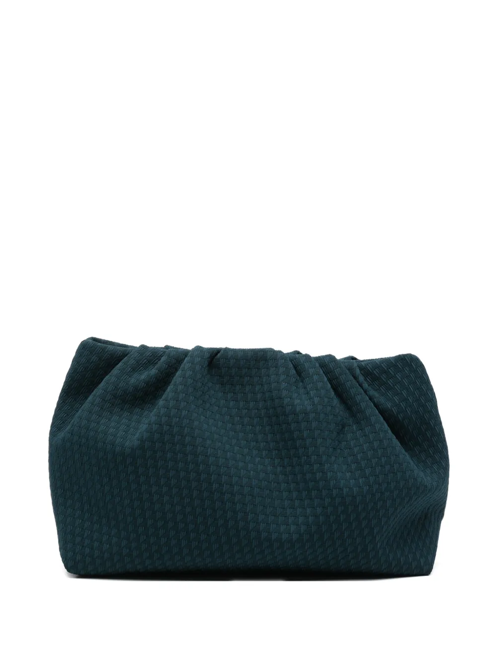 ERES geometric-pattern clutch bag - Blu