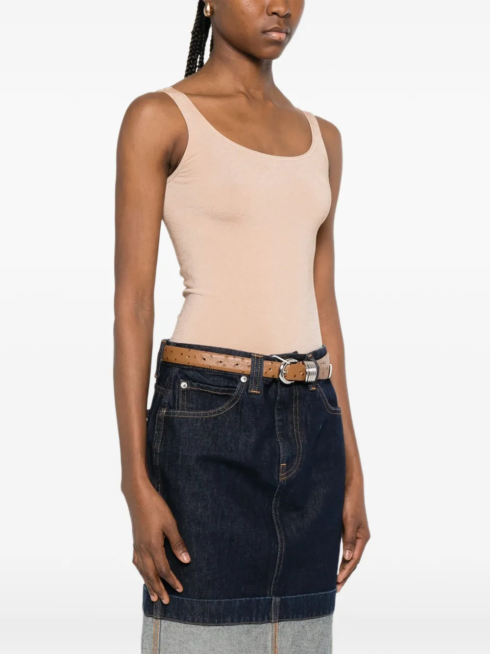  Wolford Scoop-neck Bodysuit - Neutrals 