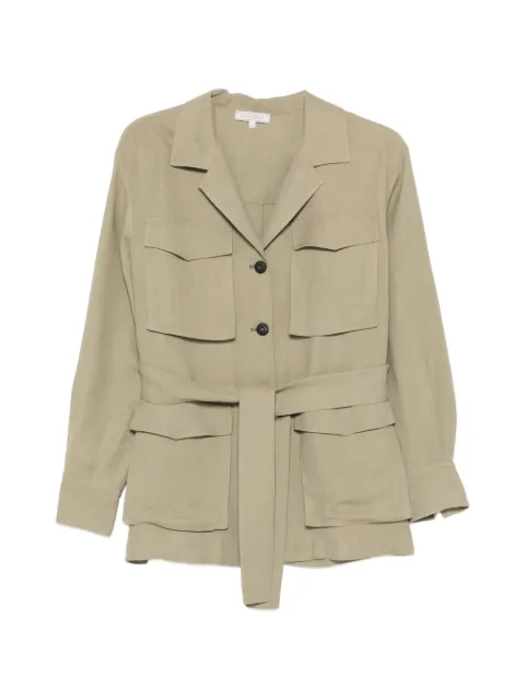 Antonelli button belted jacket