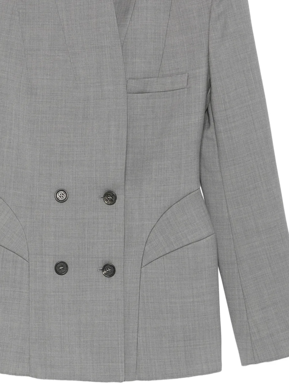  Giuseppe Di Morabito Double-breasted Blazer - Grey 