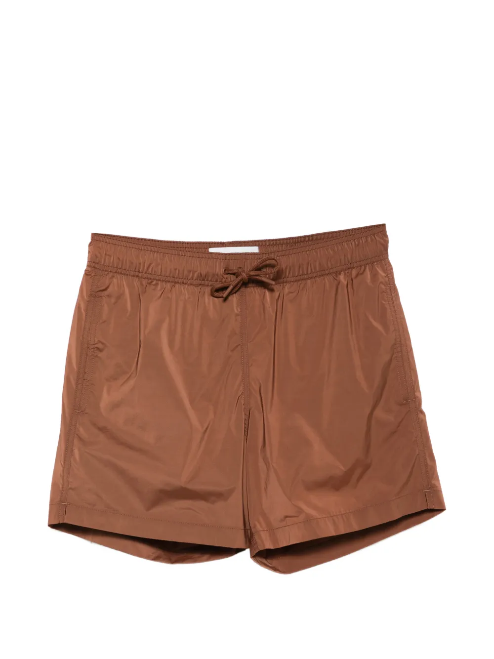 Frescobol Carioca drawstring-waist swim shorts - Marrone