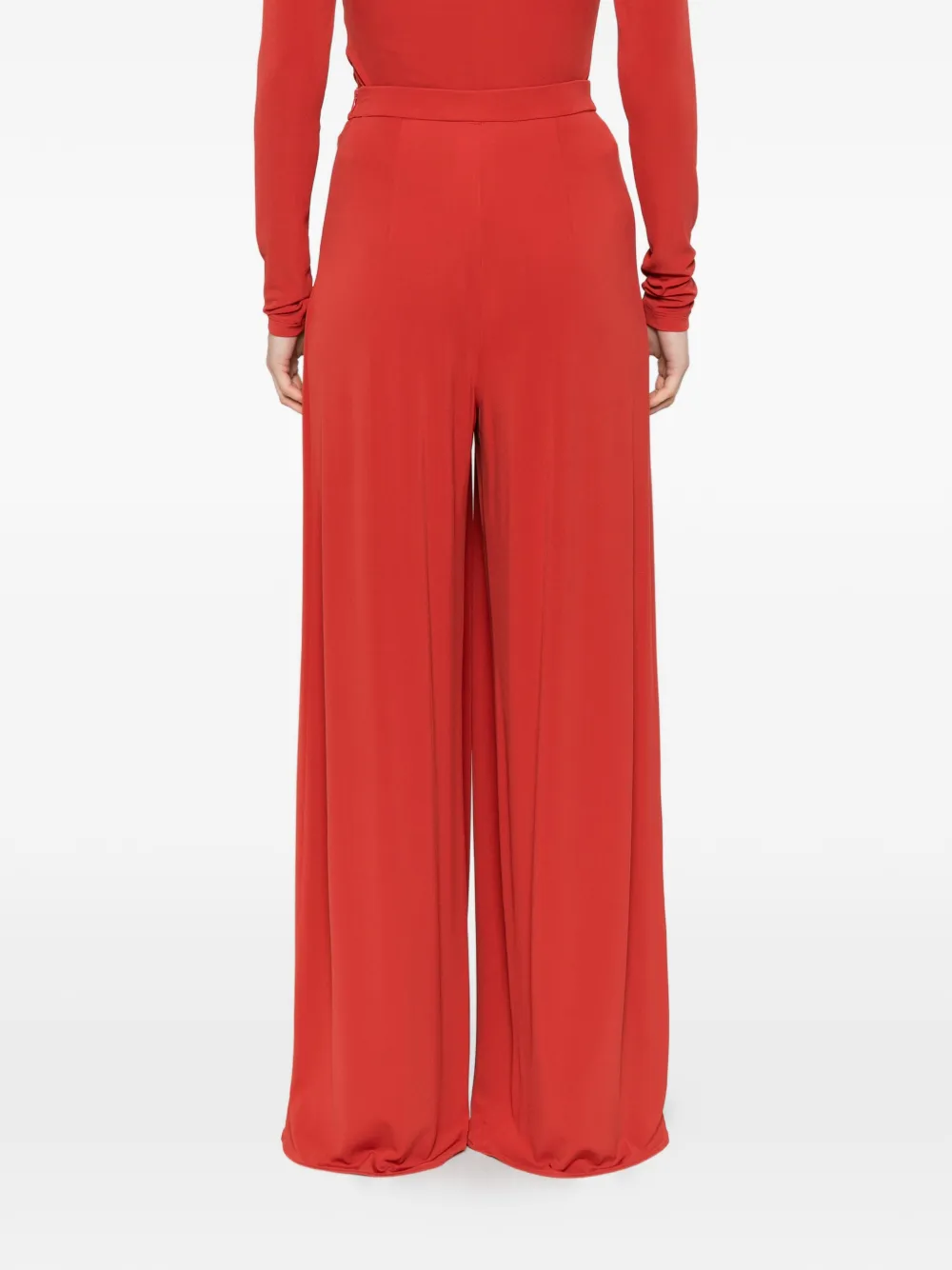 Max Mara Palazzo plooibroek Rood