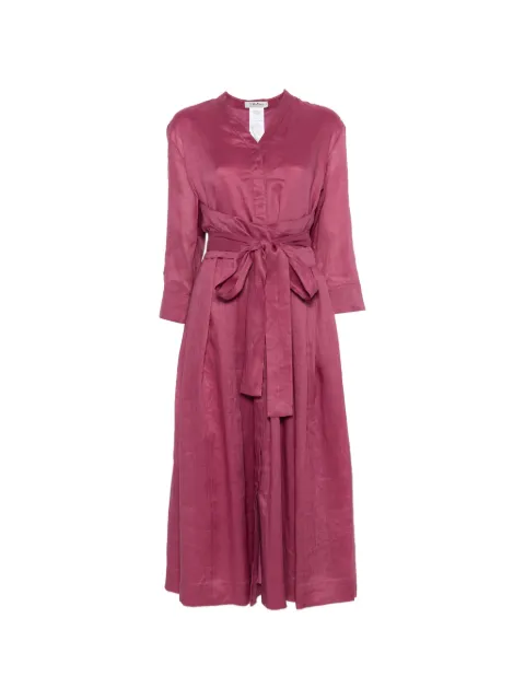 'S Max Mara robe mi-longue Camilla à taille nouée