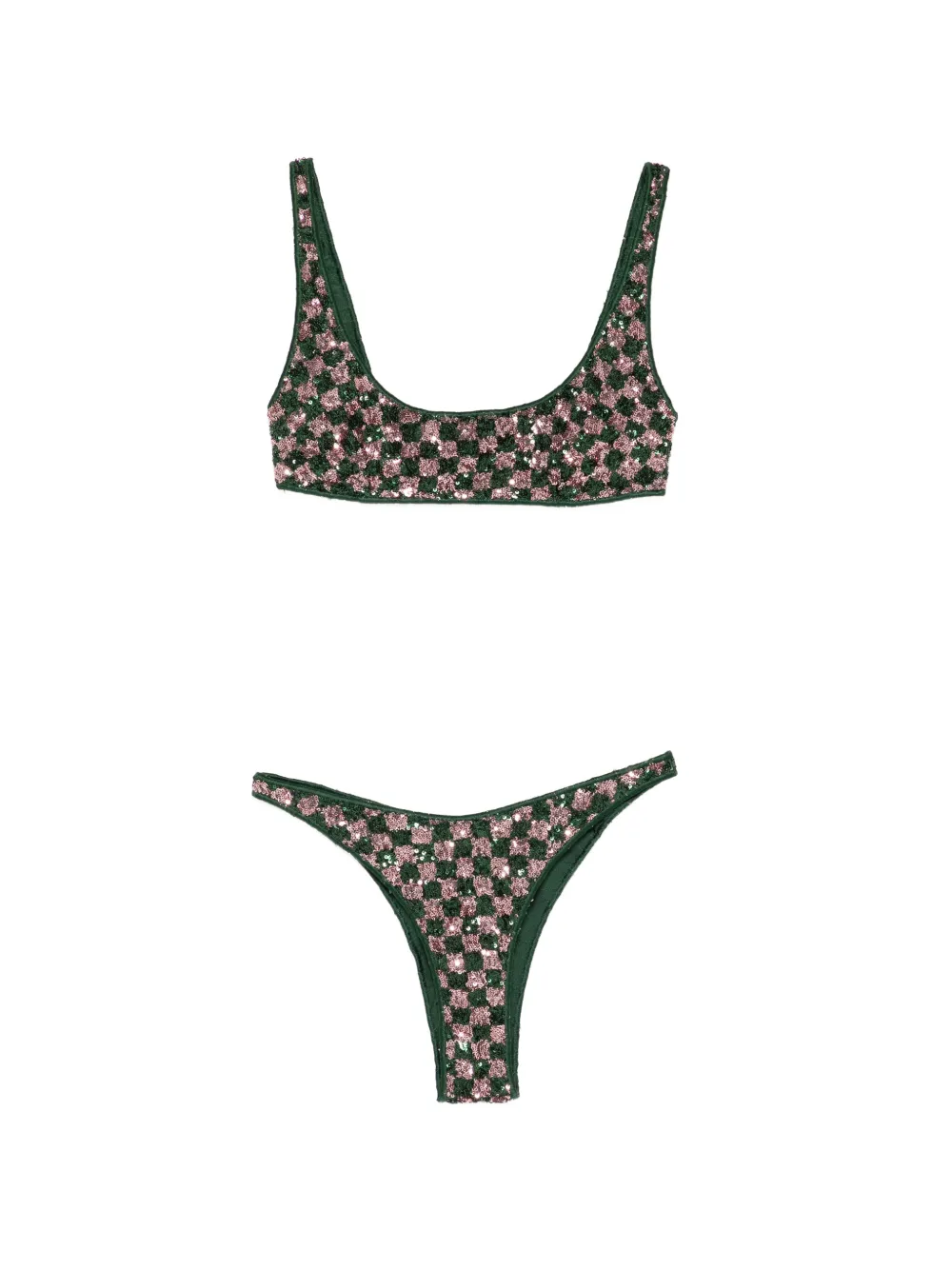 Oséree sequined bikini - Grün