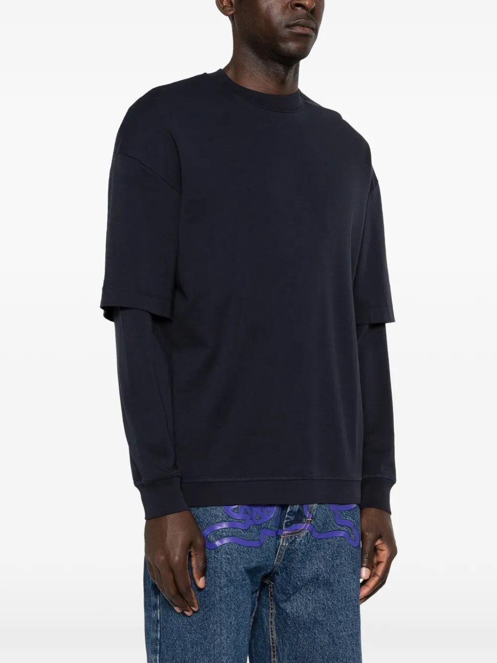 DARKPARK T-shirt met lange mouwen Blauw
