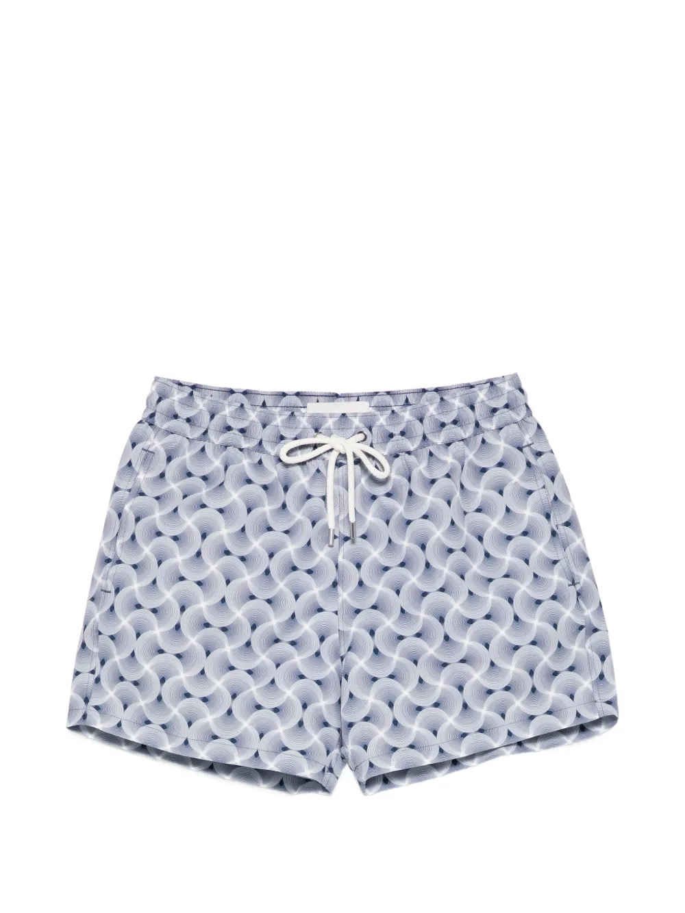 Frescobol Carioca Rio wave-print swim shorts - Blau