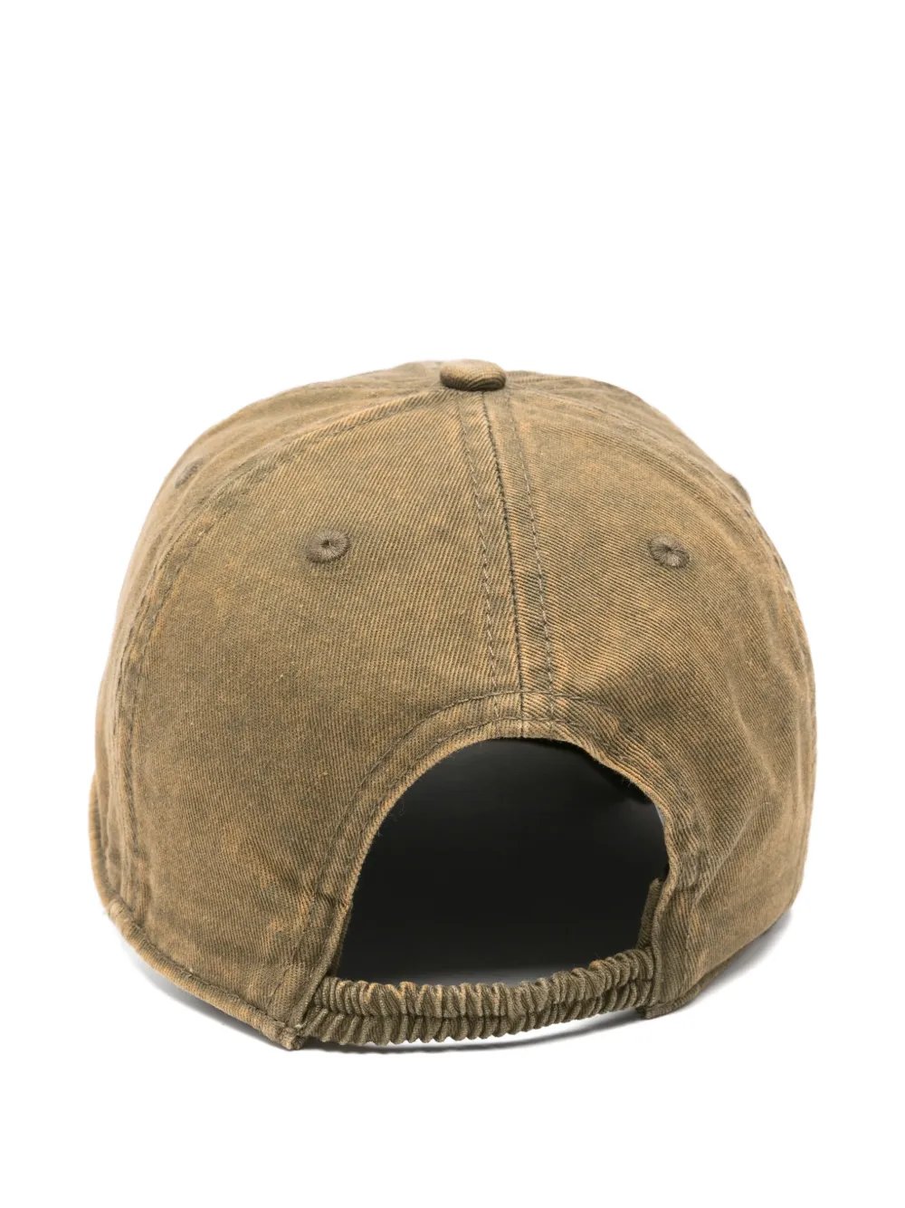 The Attico Honkbalpet met geborduurd logo Groen