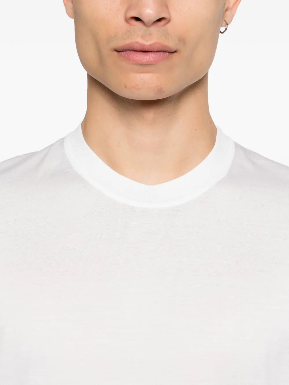 Zegna Katoenen T-shirt Wit