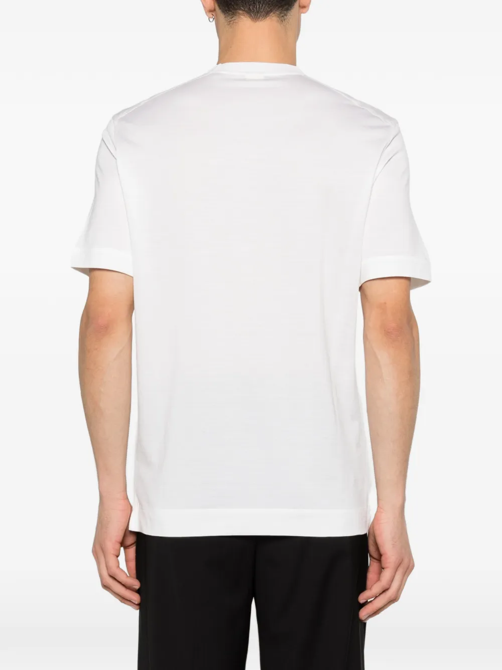 Zegna Katoenen T-shirt Wit