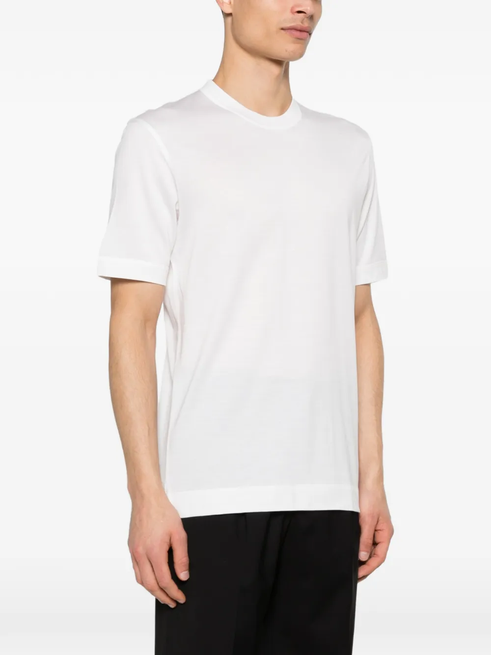 Zegna Katoenen T-shirt Wit