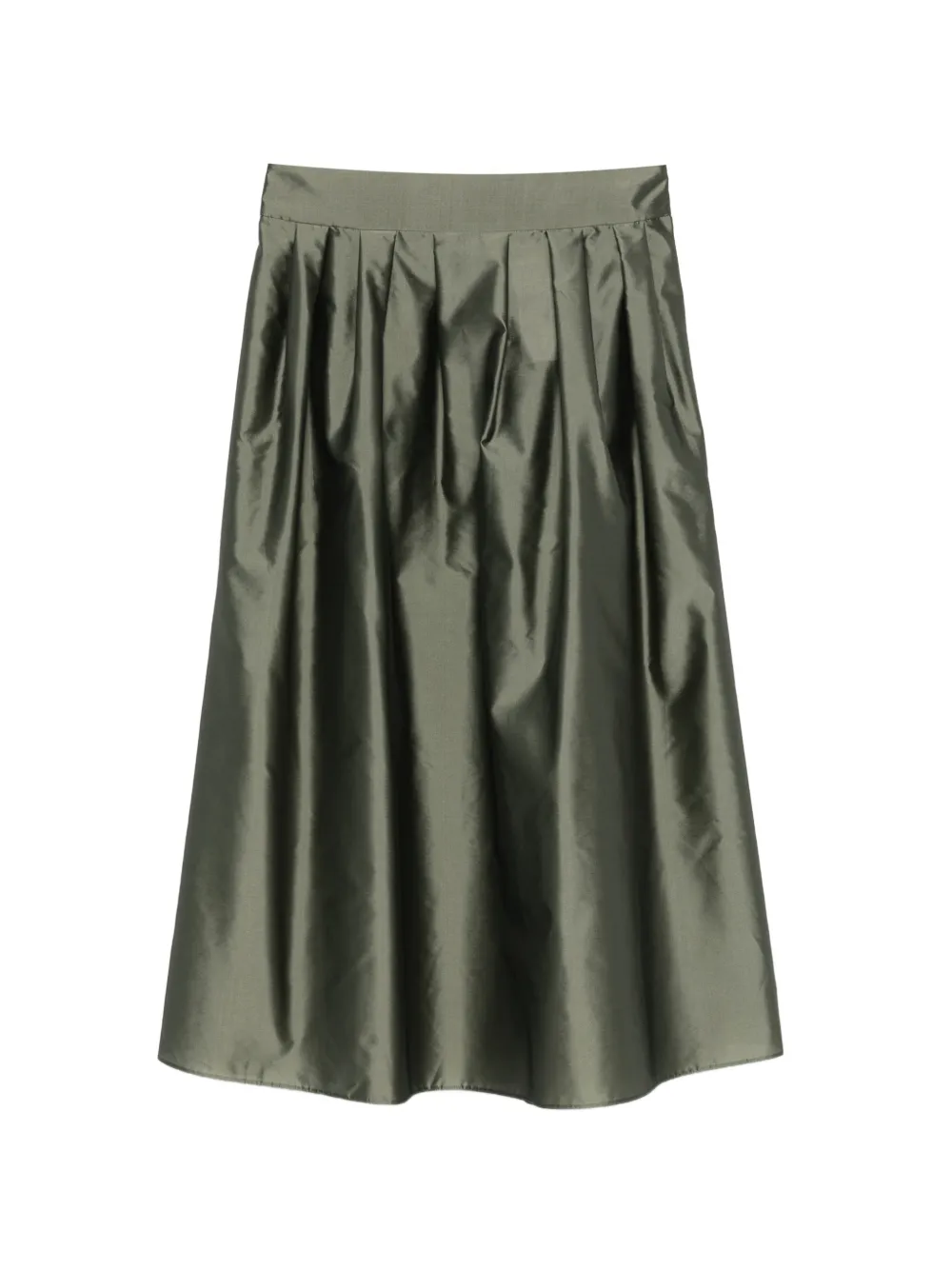 'S Max Mara Gonna plissettata Effetto - Verde