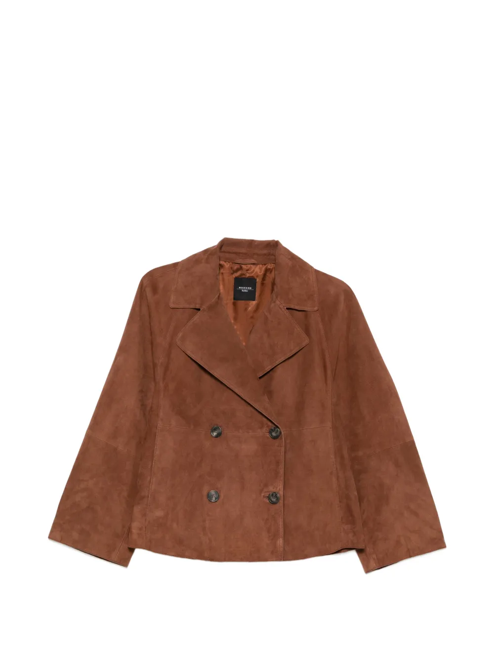 Weekend Max Mara double-breasted jacket - Marrone