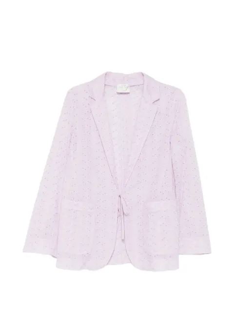 Forte Forte broderie-anglaise tie-fastening jacket