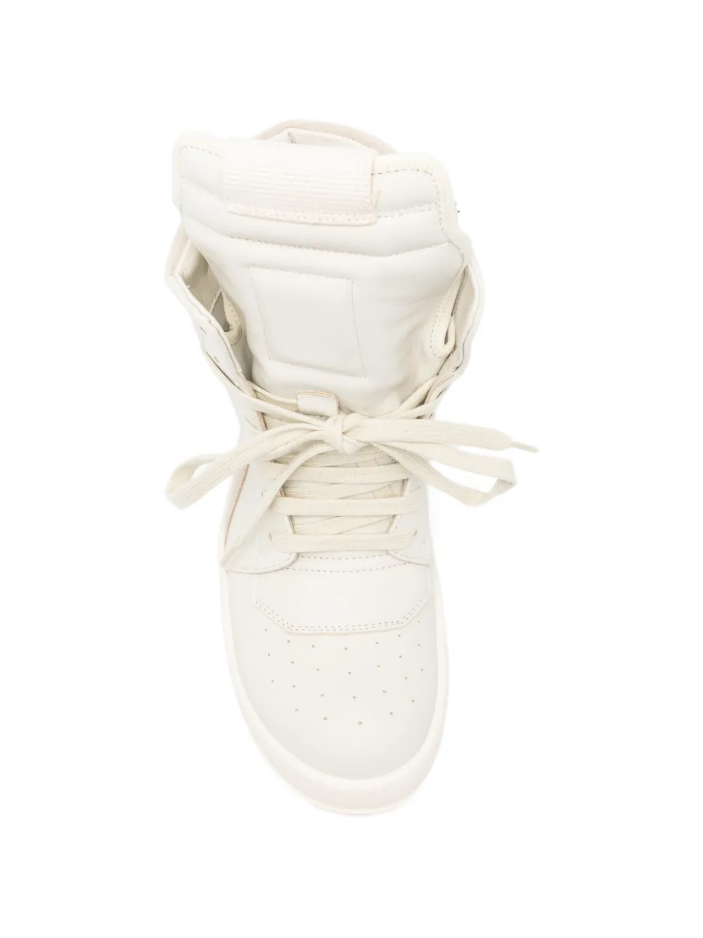 Rick Owens Geobasket high-top sneakers Beige