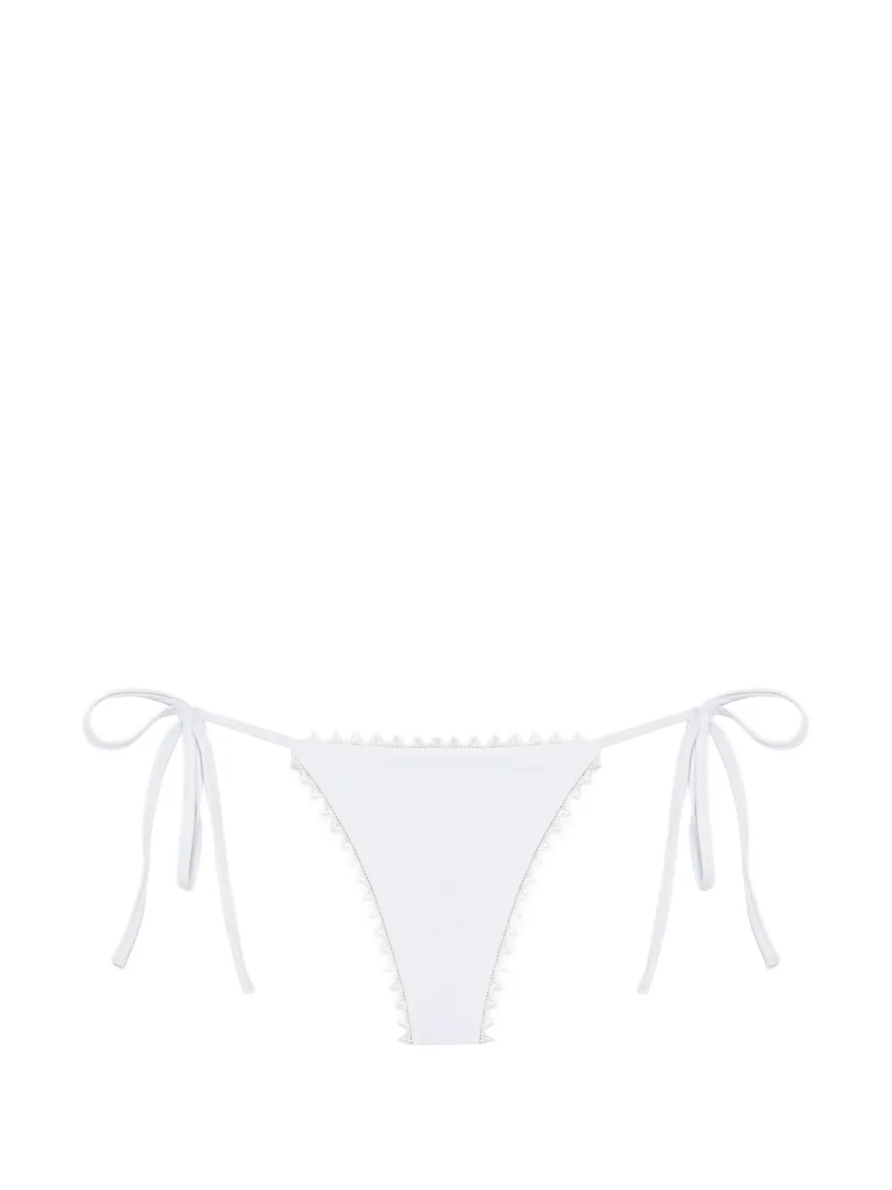 Jacquemus tie-side bikini bottoms - Weiß