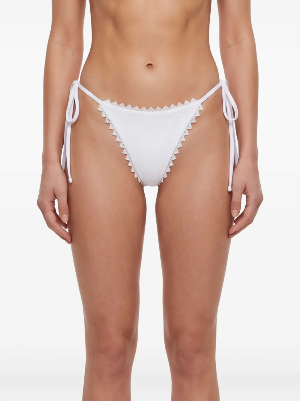 Jacquemus Bikinislip met zijstrik Wit