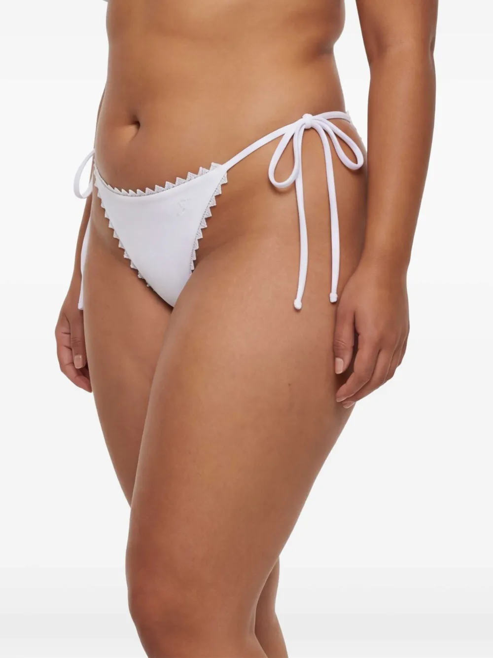 Jacquemus Bikinislip met zijstrik Wit
