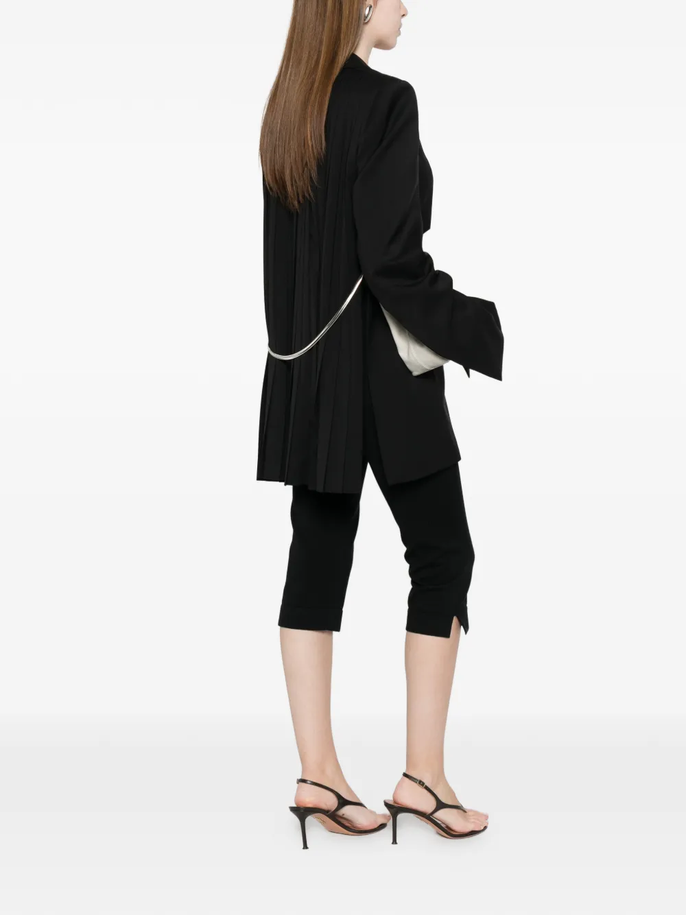  Sportmax Chain-detail Blazer - Black 