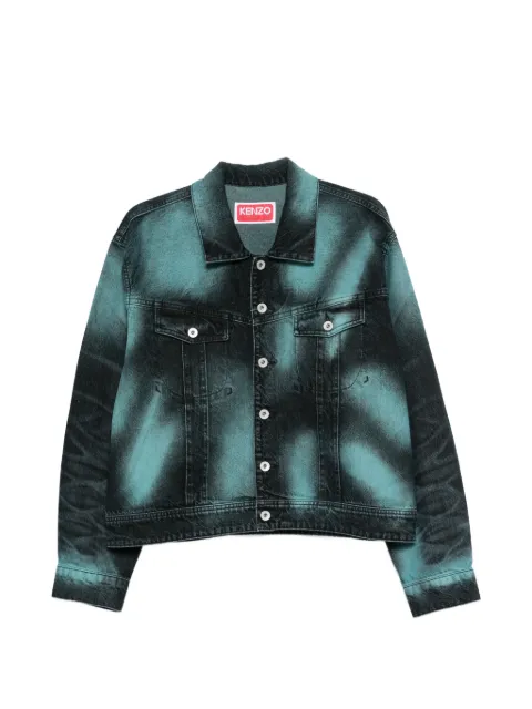 Kenzo stained-effect denim jacket 
