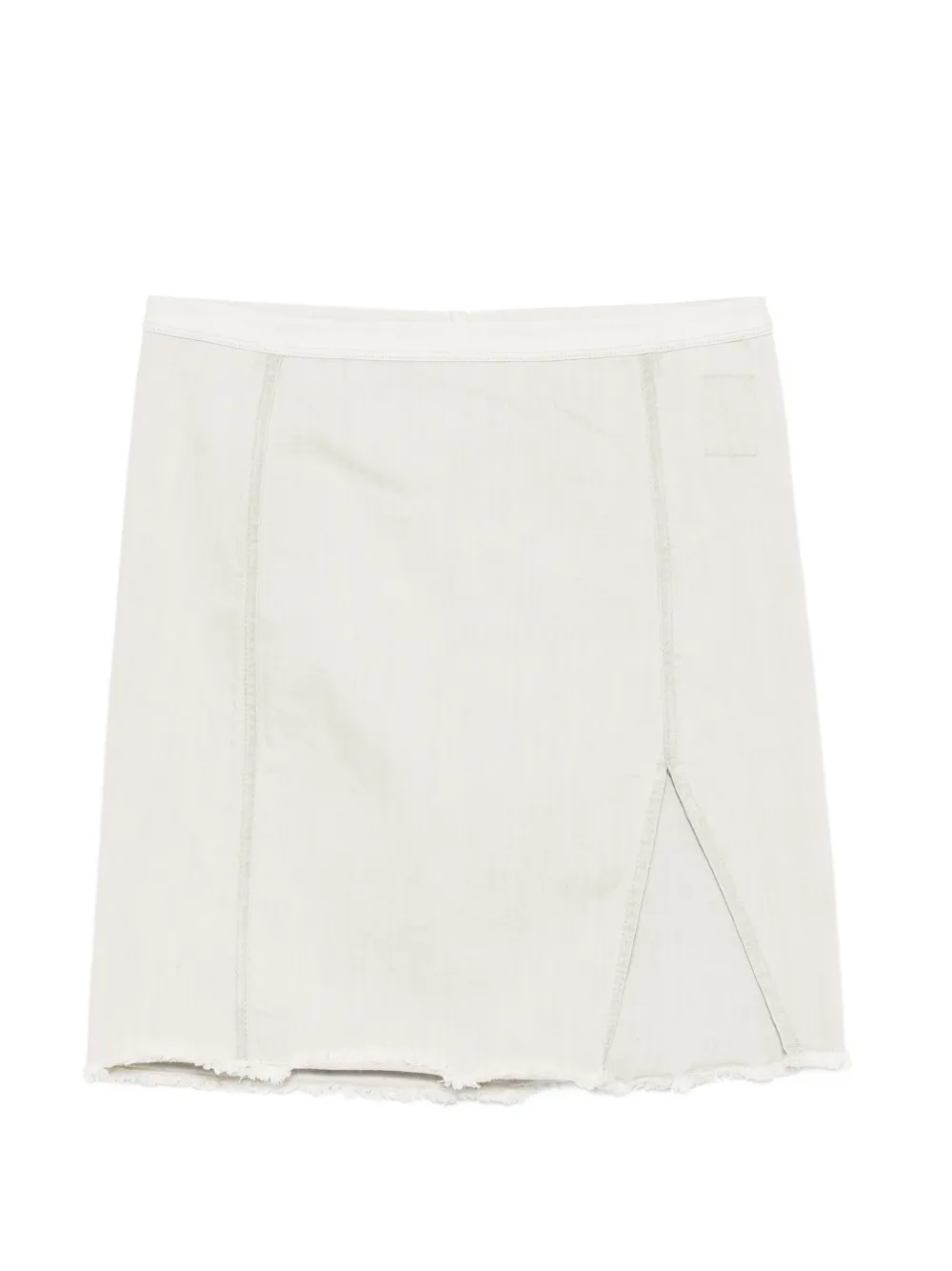 Rick Owens DRKSHDW Gonna con frange - Toni neutri