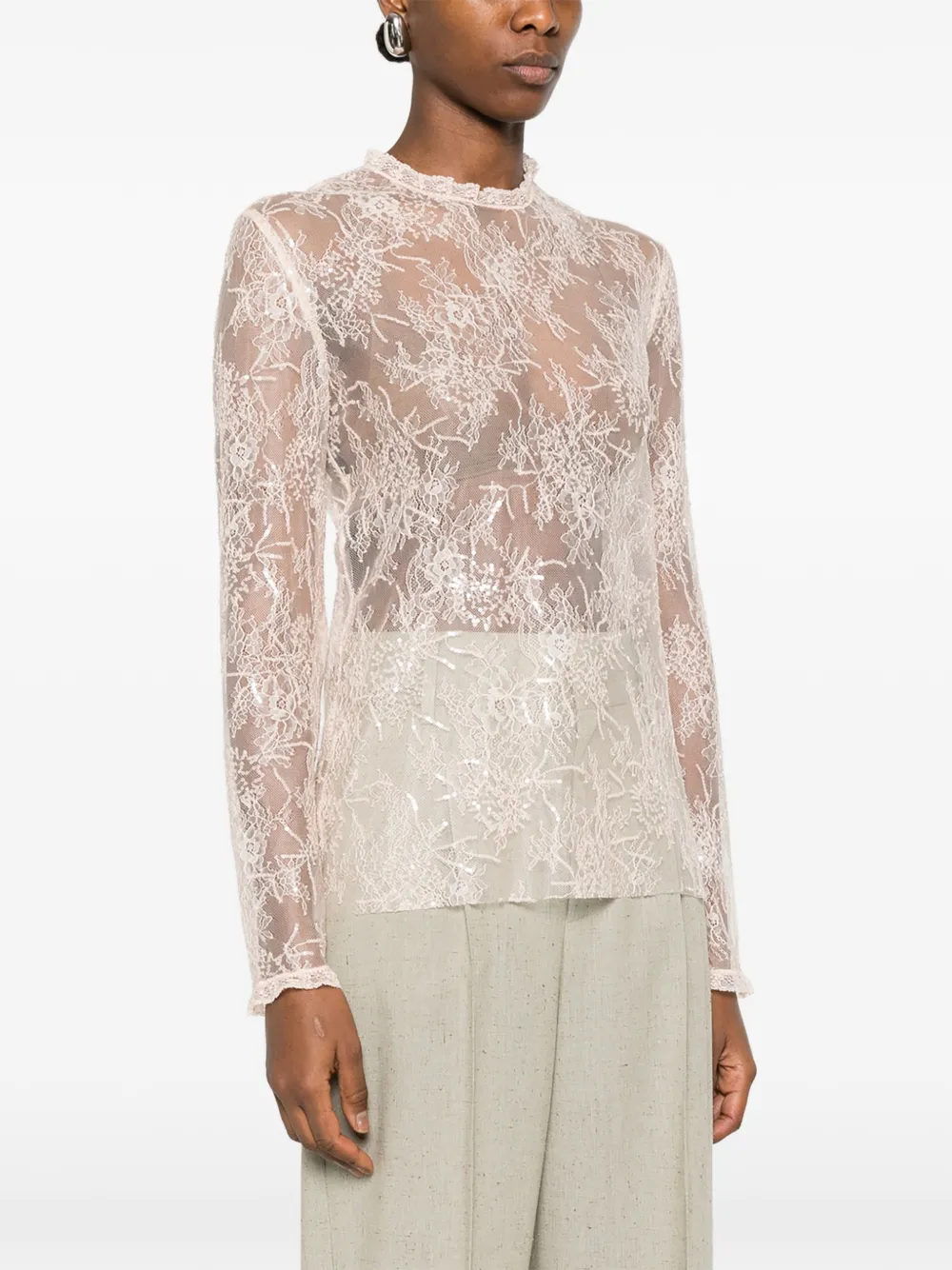 Embellishment-Detail Shirt