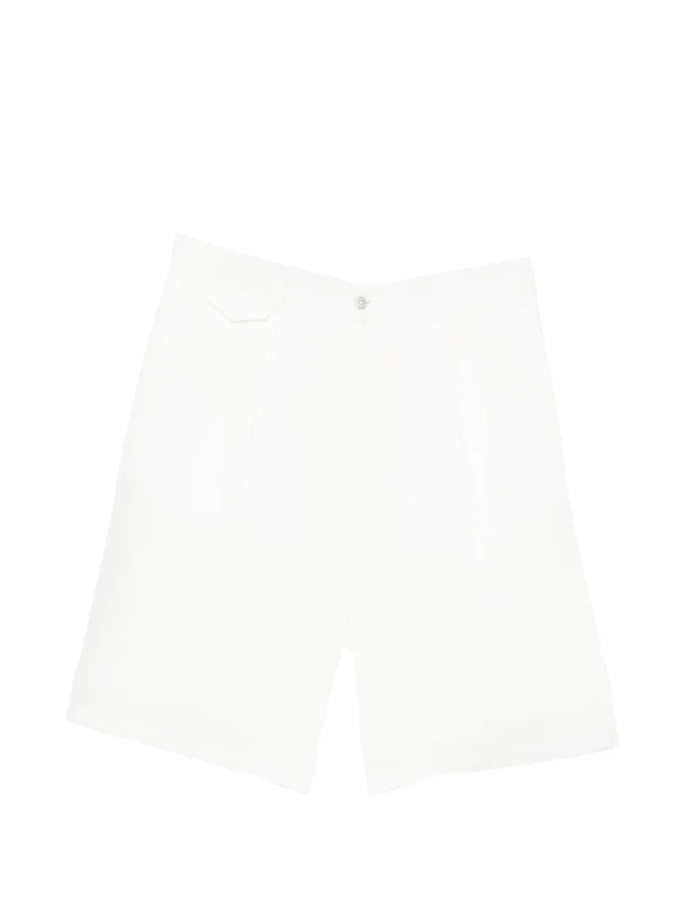 Briglia 1949 Bedfords pleated tailored shorts - White