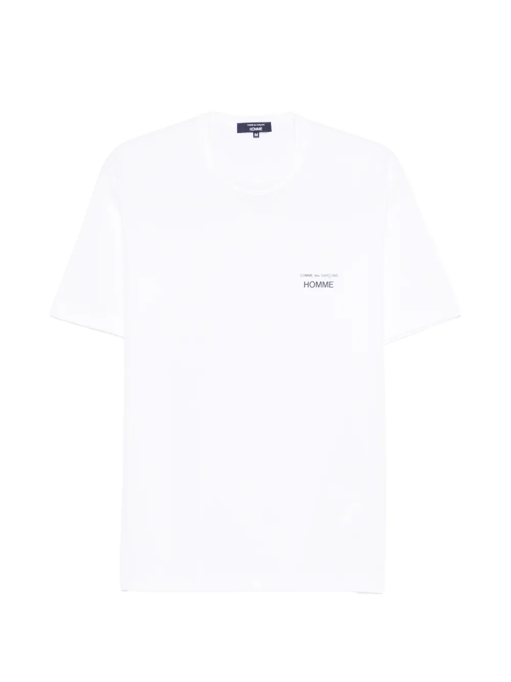 Comme des Garçons Homme crew-neck logo T-shirt - Bianco