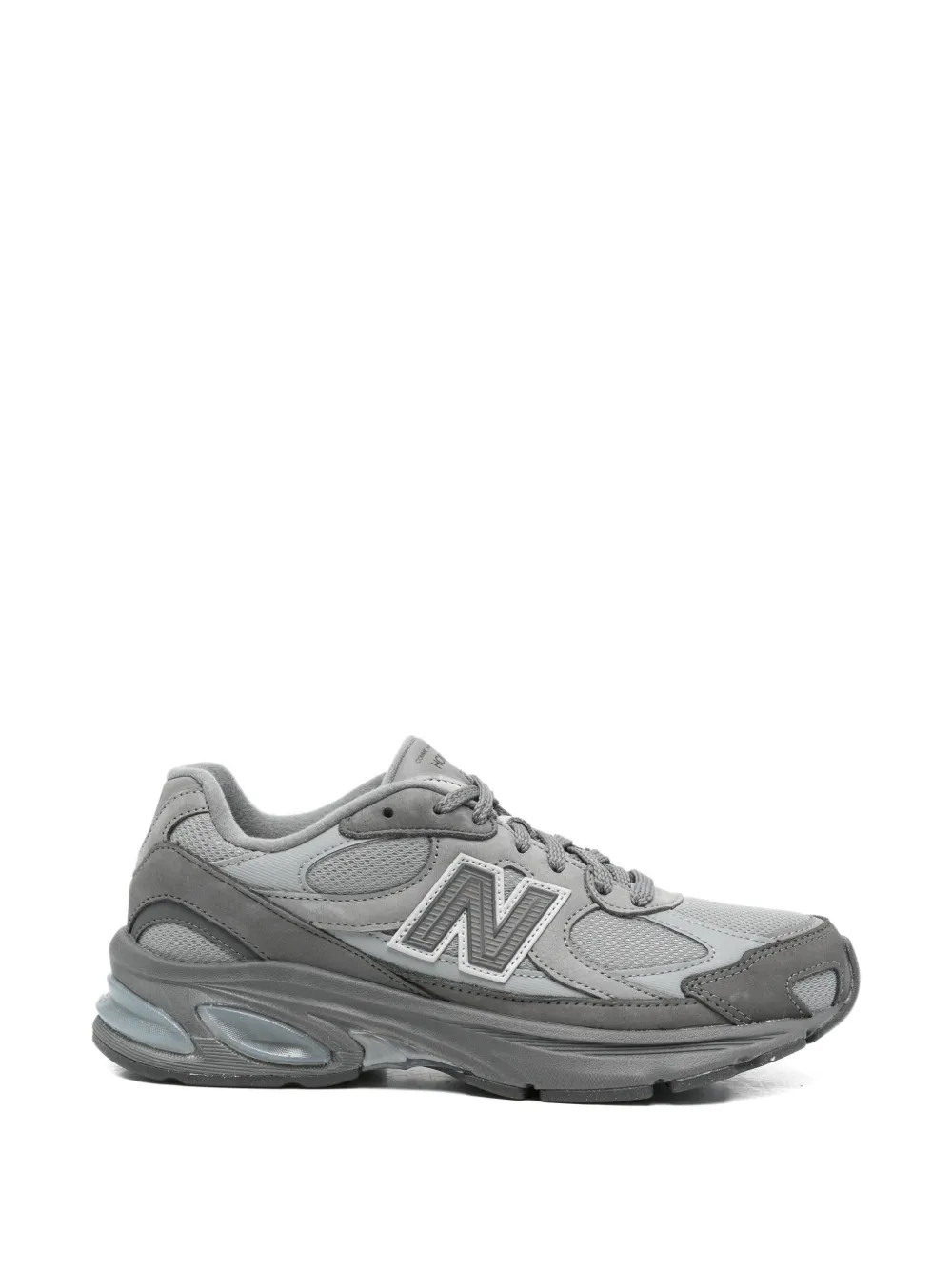 Comme des Garçons Homme x New Balance panelled mesh sneakers - Grigio