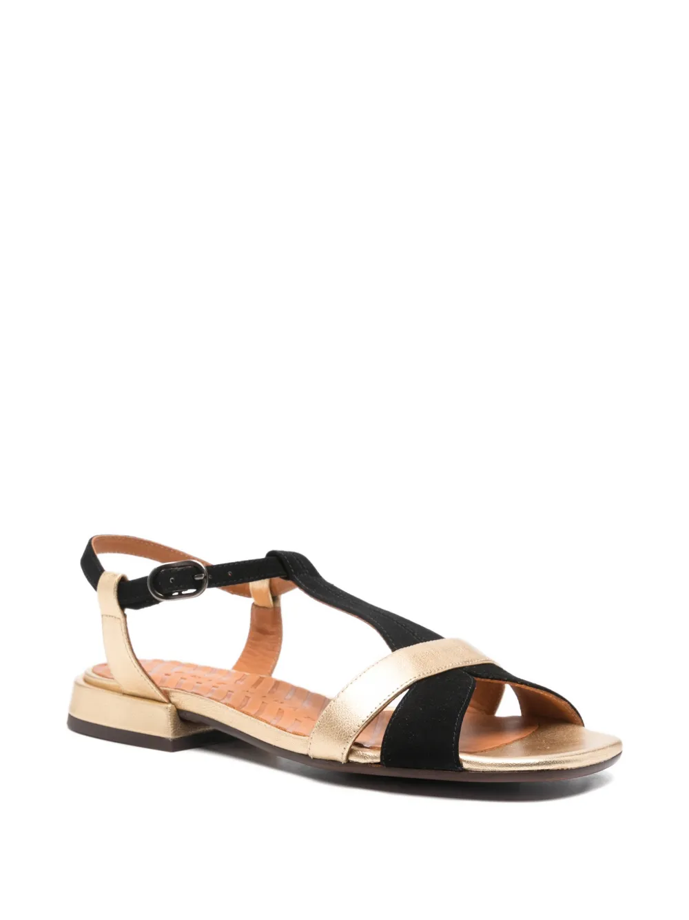 Chie Mihara Sandalen met metallic-effect Goud