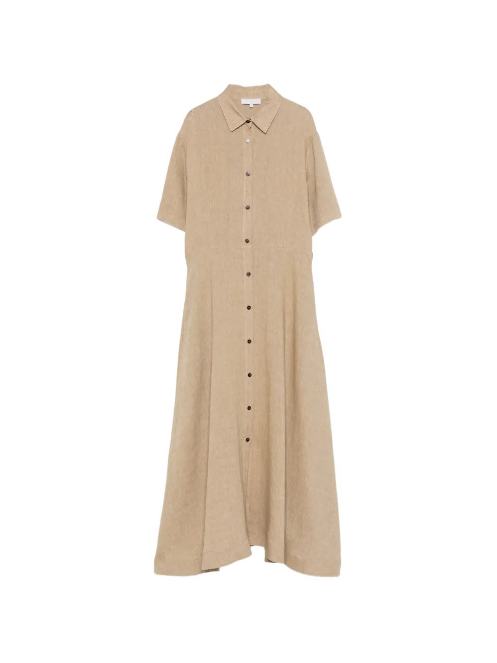 Antonelli buttoned midi dress - Marrone