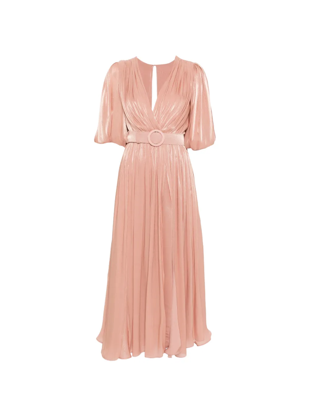 Costarellos V-neck maxi dress - Rosa