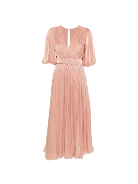 Costarellos V-neck maxi dress