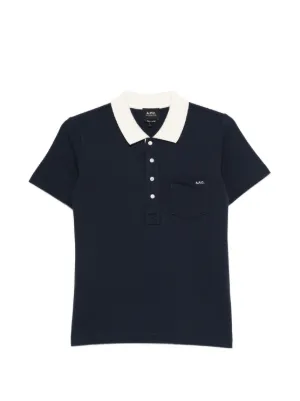 A.P.C. ポロシャツ | ブルー | FARFETCH JP